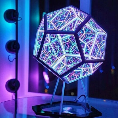 (🎁2025   New Year Hot Sale🎁 49% Off🎁)Infinite Dodecahedron Color Art Light