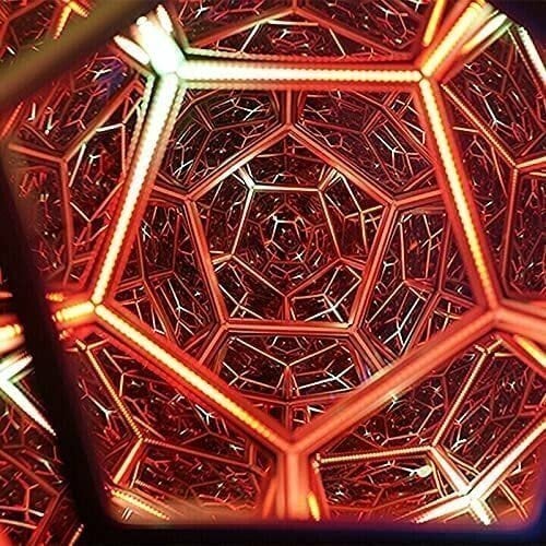 (🎁2025   New Year Hot Sale🎁 49% Off🎁)Infinite Dodecahedron Color Art Light