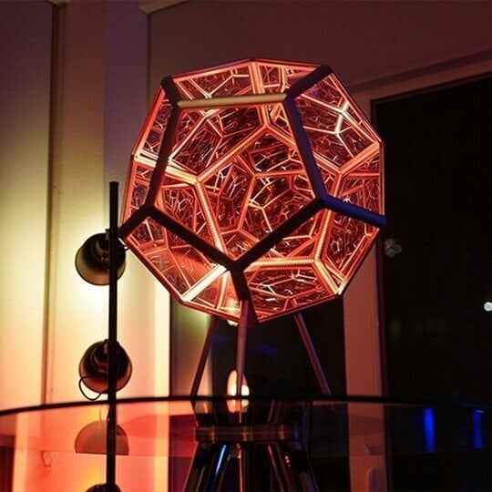 (🎁2025   New Year Hot Sale🎁 49% Off🎁)Infinite Dodecahedron Color Art Light