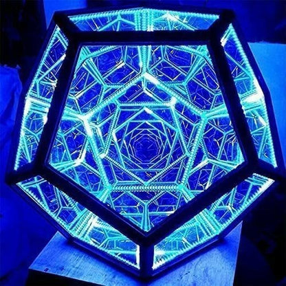 (🎁2025   New Year Hot Sale🎁 49% Off🎁)Infinite Dodecahedron Color Art Light